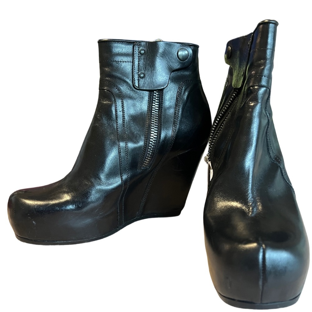 RICK OWENS SIIIIIICK PLATFORM BOOTIE